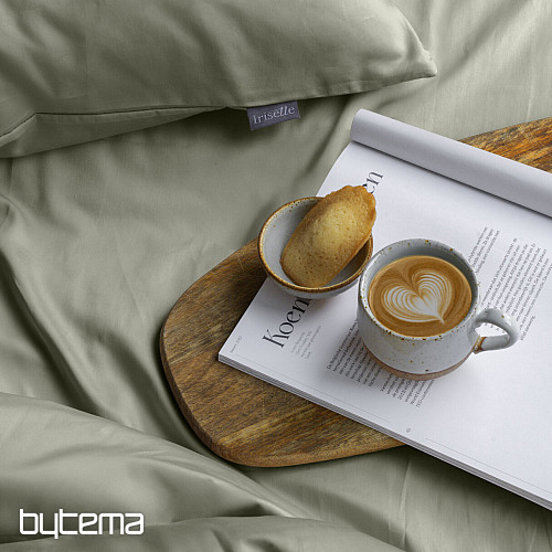 IRISETTE satén de algodón de lujo PARIS 8000-32 SAGE