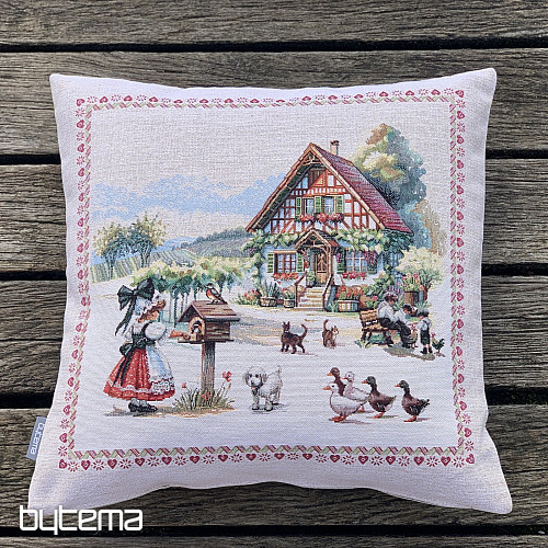 Funda de almohada tapiz DVOREK