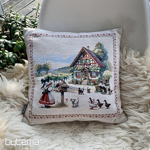 Funda de almohada tapiz DVOREK