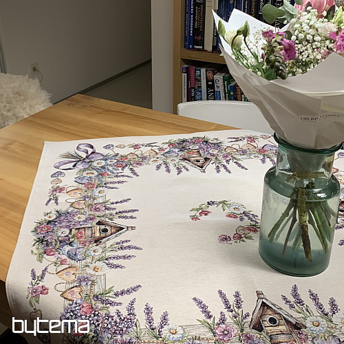 Mantel y bufanda tapiz BIRDHOUSE