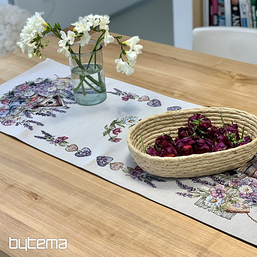 Mantel y bufanda tapiz BIRDHOUSE