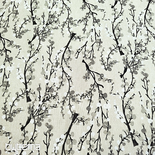 Tela decorativa TREE BUBBLES GREY