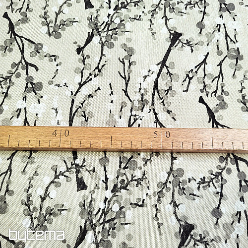 Tela decorativa TREE BUBBLES GREY