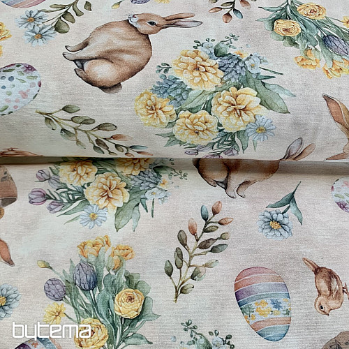 Tela decorativa BUNNY LONNIE beige