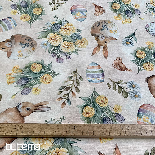 Tela decorativa BUNNY LONNIE beige