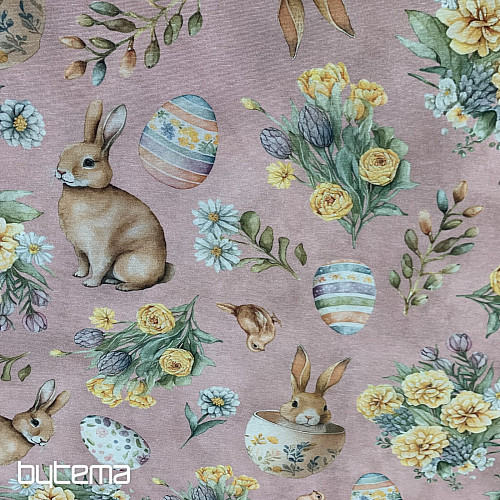 Tela decorativa BUNNY LONNIE rosa
