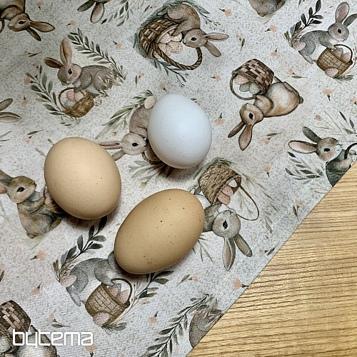 Mantel de Pascua GALLINAS Y HUEVOS