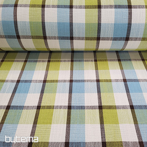 Tela decorativa ATILA AZUL VERDE