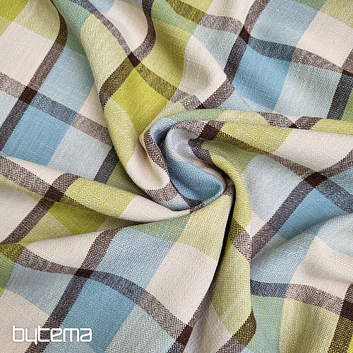 Tela decorativa ATILA AZUL VERDE