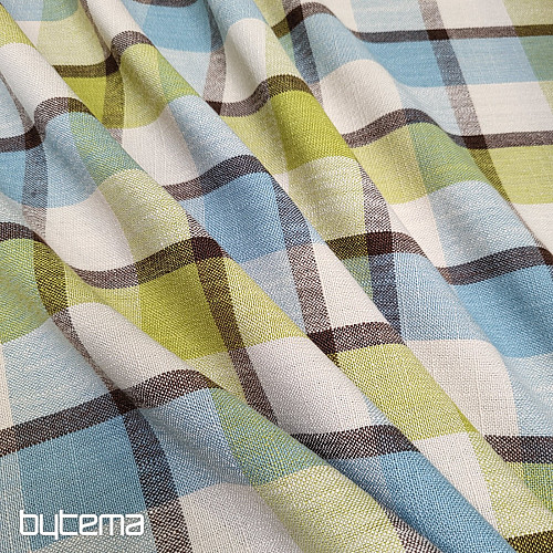 Tela decorativa ATILA AZUL VERDE