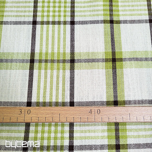 Tejido decorativo ANZOL VERDE