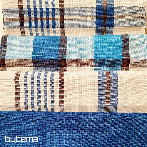 Tejido decorativo VALS AZUL