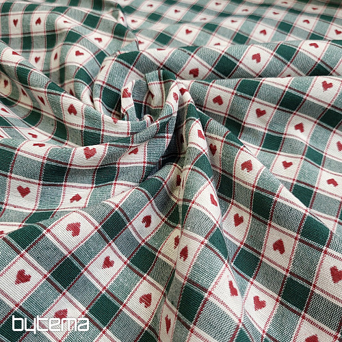 Tejido decorativo MAXI CORET verde