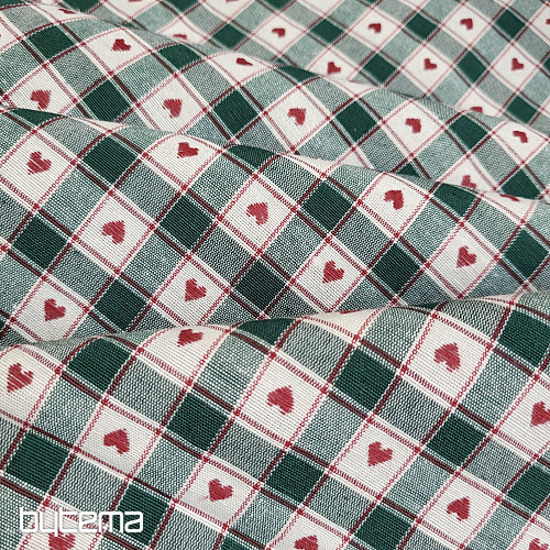 Tejido decorativo MAXI CORET verde