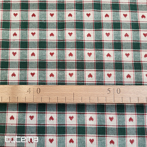 Tejido decorativo MAXI CORET verde