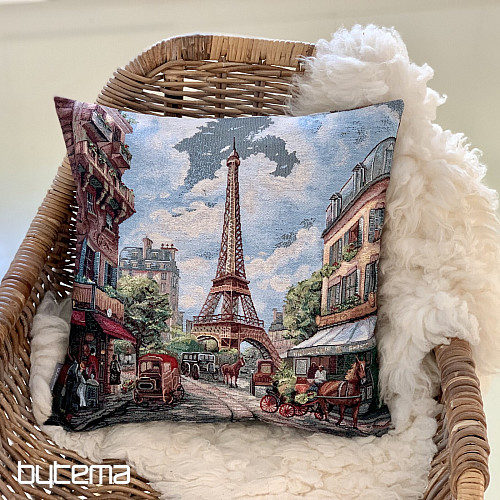 Funda de almohada tapiz PARIS