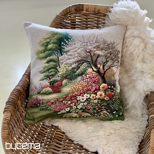 Funda de almohada tapiz BODEGÓN EN EL PARQUE