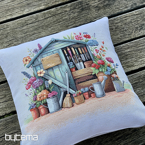 Funda de almohada tapiz GARDEN SHED