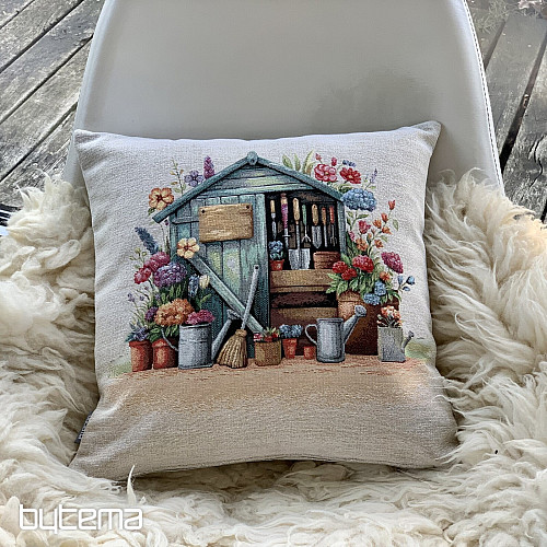 Funda de almohada tapiz GARDEN SHED