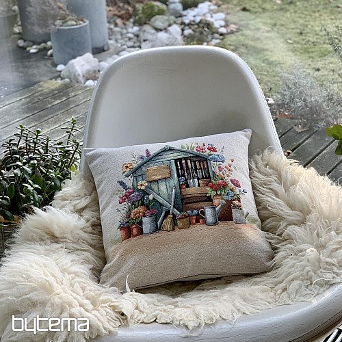 Funda de almohada tapiz GARDEN SHED