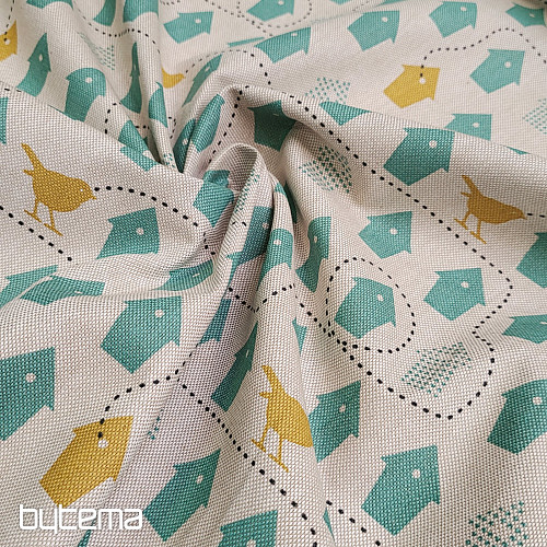 CASAS PARA PÁJAROS de tela de algodón