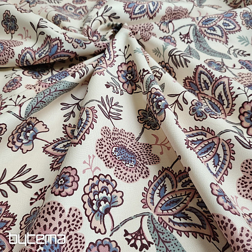 Tela de algodón FLORES BOHO