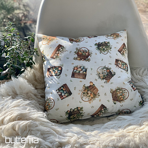 Funda de almohada decorativa HUEVOS DE COLORES