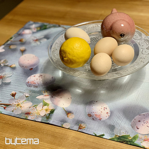 Mantel y bufanda PASCUA con flores