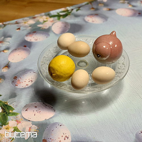 Mantel y bufanda PASCUA con flores