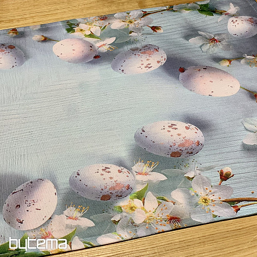 Mantel y bufanda PASCUA con flores