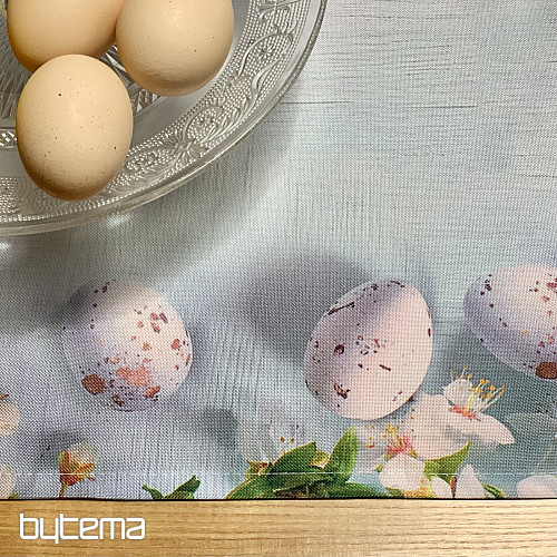 Mantel y bufanda PASCUA con flores