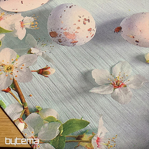 Mantel y bufanda PASCUA con flores