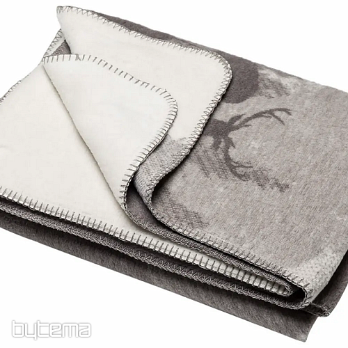 Manta SAVONA DF PAISAJE CON CIERVOS