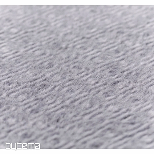 Manta VIENA GRIS con flecos