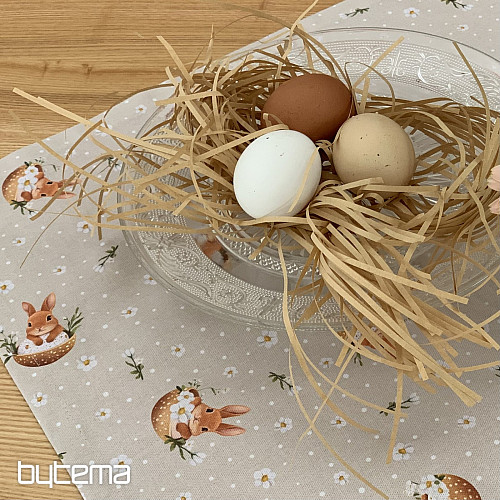 Mantel y bufanda de Pascua CONEJITO NELA