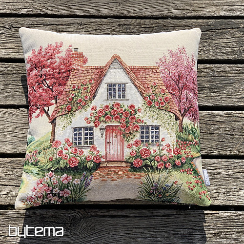 Funda de almohada tapiz BLOOMING HOUSE