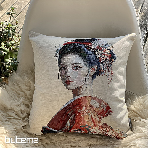 Funda de almohada tapiz GEISHA