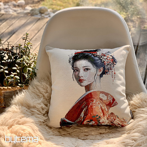 Funda de almohada tapiz GEISHA