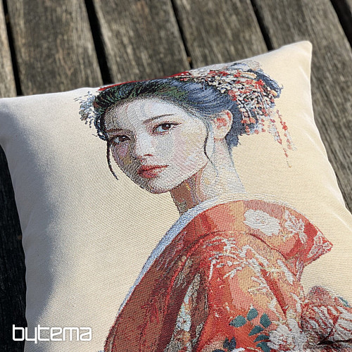 Funda de almohada tapiz GEISHA