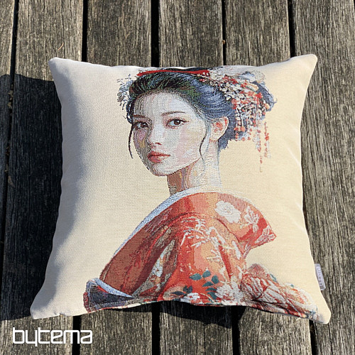 Funda de almohada tapiz GEISHA