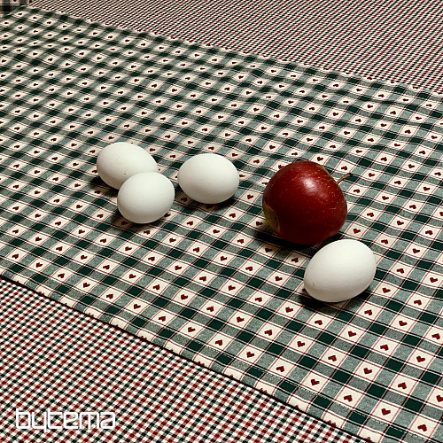 Mantel y pañuelo MAXI CORET verde