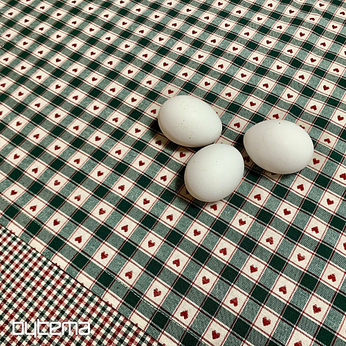 Mantel y pañuelo MAXI CORET verde