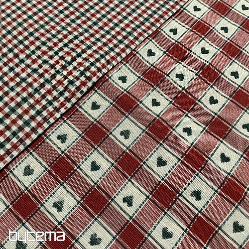 Mantel y pañuelo MAXI CORET rojo