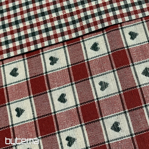 Mantel y pañuelo MAXI CORET rojo