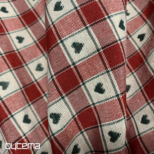 Mantel y pañuelo MAXI CORET rojo