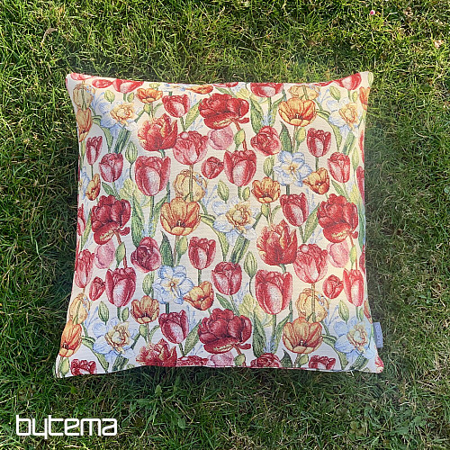 Funda de almohada tapiz TULIPS NAOMI