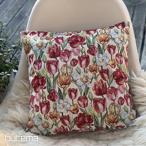 Funda de almohada tapiz TULIPS NAOMI