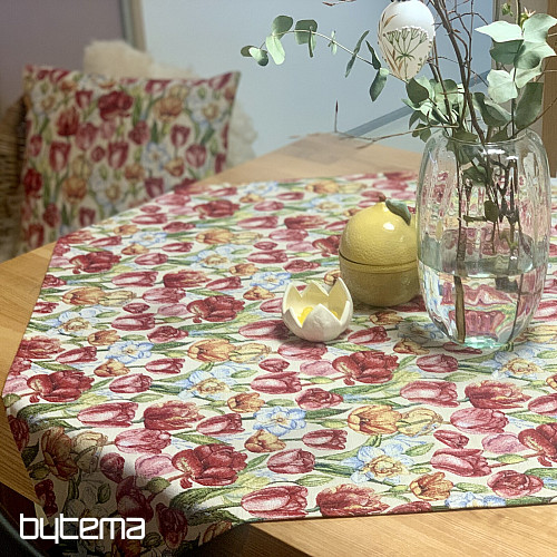 Funda de almohada tapiz TULIPS NAOMI