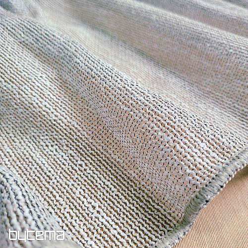 Cortina de lujo GERSTER 11882/0870 en blanco y negro