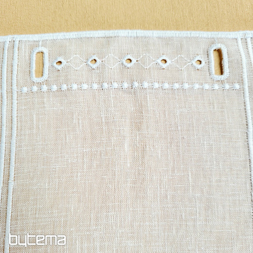 Cortina para vidriera GERSTER 11884 blanca